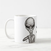 Slechte Alien, jij bent de volgende! Koffiemok (Links)