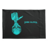 Slechte Alien, jij bent de volgende! Kussensloop (Achterkant-Rechts)