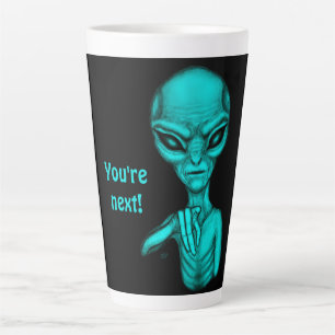 Slechte Alien, jij bent de volgende! Latte Mok