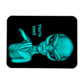 Slechte Alien, jij bent de volgende! Magneet (Horizontaal)