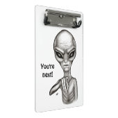 Slechte Alien, jij bent de volgende! Mini Klembord (Schuin)