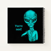 Slechte Alien, jij bent de volgende! Notitieboek (Achterkant)