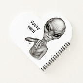 Slechte Alien, jij bent de volgende! Notitieboek (Achterkant)