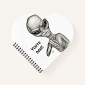 Slechte Alien, jij bent de volgende! Notitieboek (Voorkant)