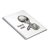 Slechte Alien, jij bent de volgende! Notitieboek (Rechterzijde)