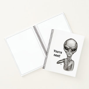 Slechte Alien, jij bent de volgende! Notitieboek