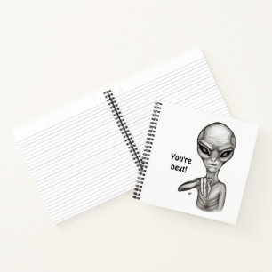 Slechte Alien, jij bent de volgende! Notitieboek