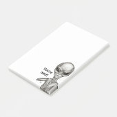Slechte Alien, jij bent de volgende! Opmerkingen Post-it® Notes (Schuin)