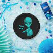 Slechte Alien, jij bent de volgende! Papieren Bordje (Feest)