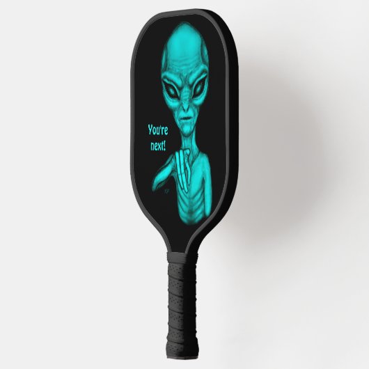 Slechte Alien, jij bent de volgende! Pickleball Paddle (Links)
