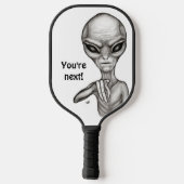 Slechte Alien, jij bent de volgende! Pickleball Paddle (Achterkant)