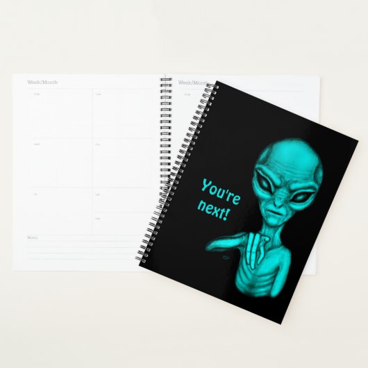 Slechte Alien, jij bent de volgende! Planner (Display)