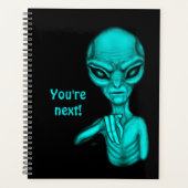 Slechte Alien, jij bent de volgende! Planner (Voorkant)