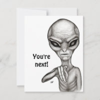 Slechte Alien, jij bent de volgende!