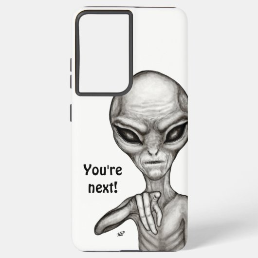 Slechte Alien, jij bent de volgende! Samsung Galaxy Hoesje (Achterkant)
