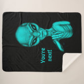 Slechte Alien, jij bent de volgende! Sherpa Deken (Voorkant (horizontaal))