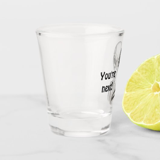 Slechte Alien, jij bent de volgende! Shot Glas (Links)