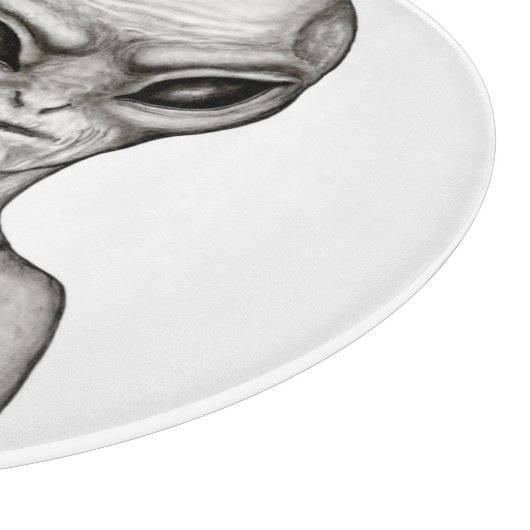 Slechte Alien, jij bent de volgende! Snijplank (Hoek)