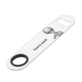 Slechte Alien, jij bent de volgende! Speed Flessenopener (Achterkant Gekanteld)