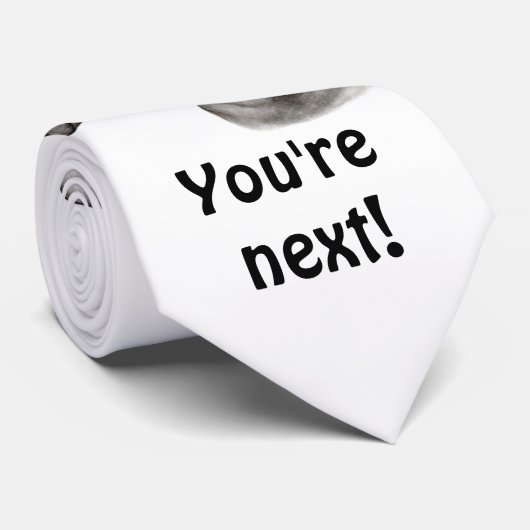 Slechte Alien, jij bent de volgende! Stropdas (Opgerold)