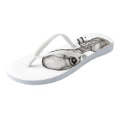 Slechte Alien, jij bent de volgende! Teenslippers (Schuin)