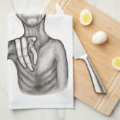 Slechte Alien, jij bent de volgende! Theedoek (Quarter Fold)