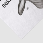 Slechte Alien, jij bent de volgende! Tissuepapier (Detail)