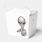 Slechte Alien, jij bent de volgende! Vierbox Bedankdoosjes (Achterkant)