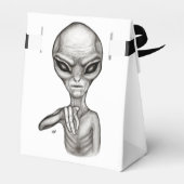 Slechte Alien, jij bent de volgende! Vierbox Bedankdoosjes (Achterkant)