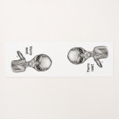 Slechte Alien, jij bent de volgende! Yogamat (Achterkant (horizontaal))