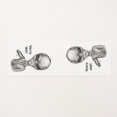 Slechte Alien, jij bent de volgende! Yogamat (Voorkant (horizontaal))