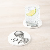 Slechte Alien, jij bent de volgende! Zandsteen Onderzetter (Zijkant)