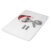 Slechte alien, zware kerst! badmat (Gekanteld)
