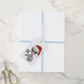 Slechte alien, zware kerst! cadeaulabel (Met Touw)