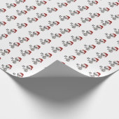 Slechte alien, zware kerst! cadeaupapier (Hoek)