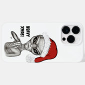Slechte alien, zware kerst! Case-Mate iPhone case (Achterkant (horizontaal))