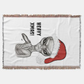 Slechte alien, zware kerst! deken (Voorkant)