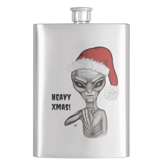 Slechte alien, zware kerst! flacon (Voorkant)