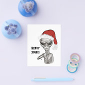 Slechte alien, zware kerst! flyer (Enkel)