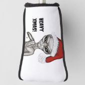 Slechte alien, zware kerst! golfheadcover (Draai 90)