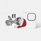 Slechte alien, zware kerst! iPhone hoesje (Achterkant horizontaal)