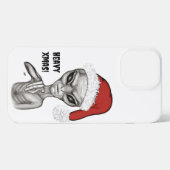 Slechte alien, zware kerst! iPhone hoesje (Achterkant horizontaal)
