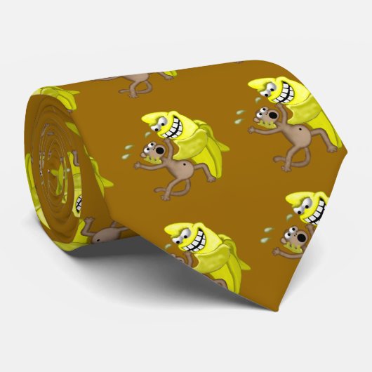 slechte banaan stropdas (Opgerold)