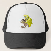 slechte banaan trucker pet (Voorkant)