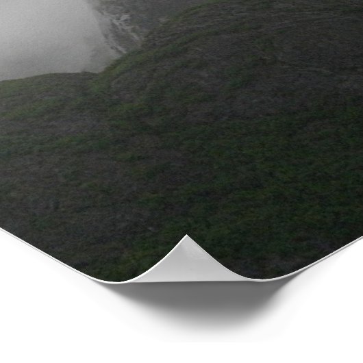 slechte bergen poster (Hoek)