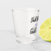 Slechte beslissingen maken goede verhalen shot glas (Links)