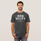 Slechte Billys retro T-shirt (Voorkant volledig)