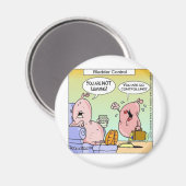 Slechte Blaas Relaties Grappige Cadeaus & Verzamel Magneet (Voorkant / Achterkant)