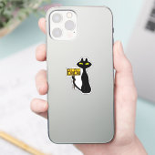 Slechte Boogie - De Kat- "BlaBla" grappige sticker (Telefoon)