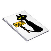 Slechte Boogie - De Kat- "Echt waar?!!" grappig No Notitieboek (Rechterzijde)
